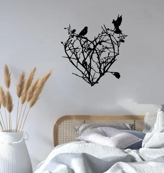 Coeur Oiseaux (Mini - 20 cm)